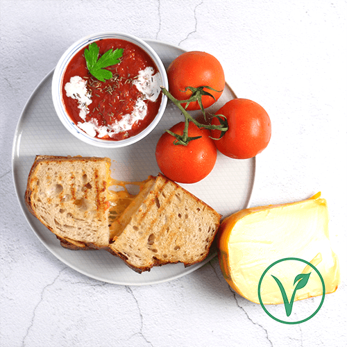 Grilled Cheese Sourdough + Tomato Soup