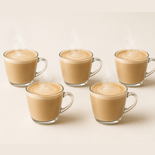 Coffee Pass - 5 Caffe Latte Hot