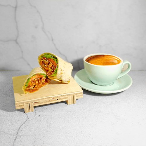 Teriyaki Chicken Breakfast Wrap